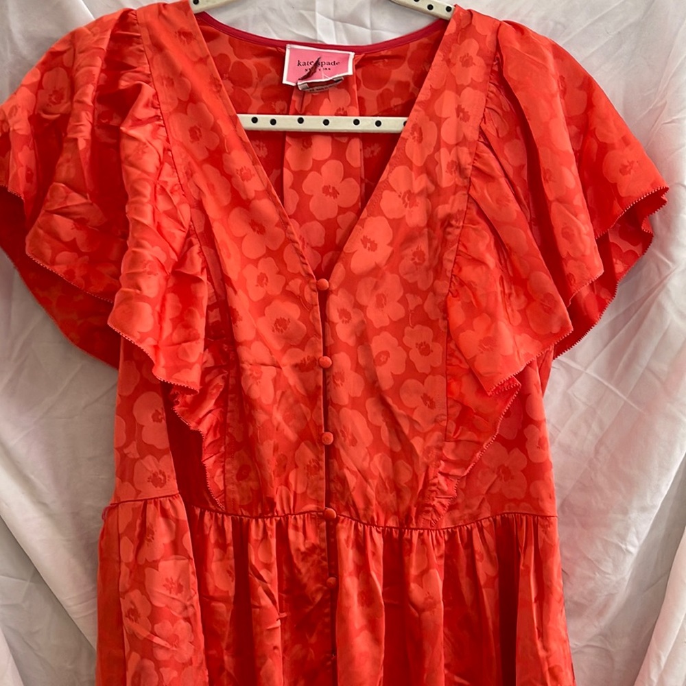 Bright happy Kate Spade dress
